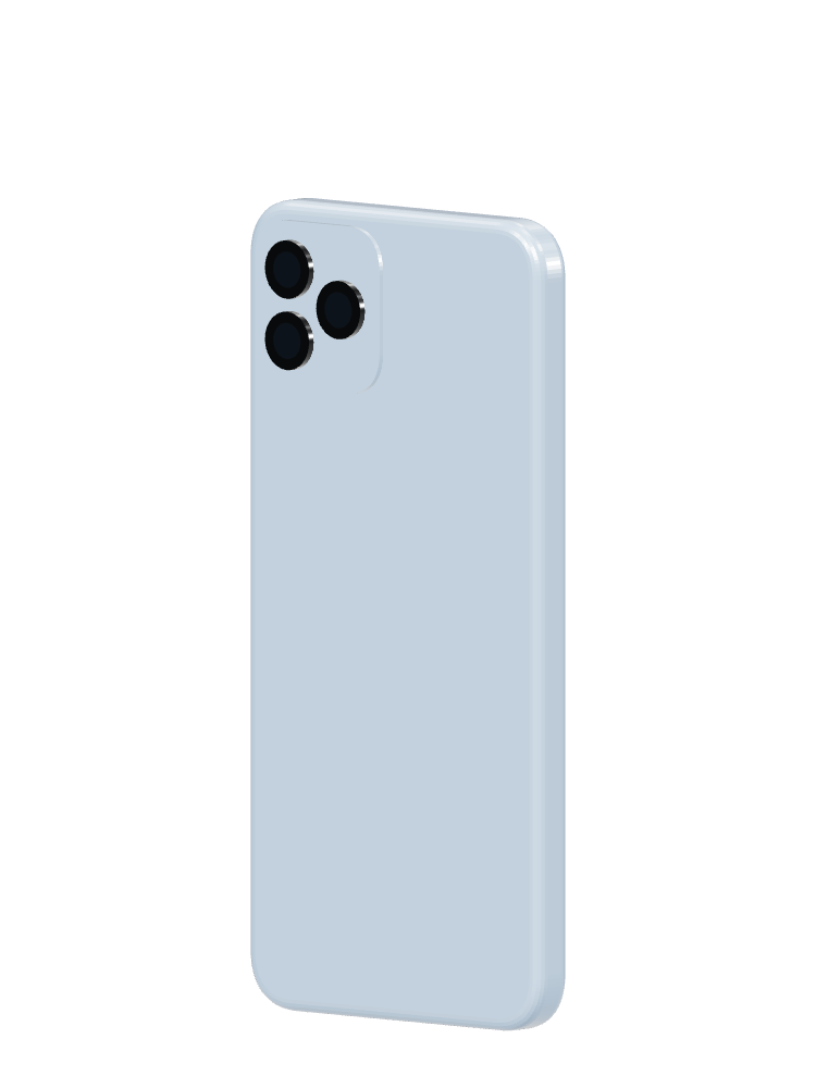 Apple iPhone 18 Pro (Gleccserszín) – generált modell a gyártói méretekből